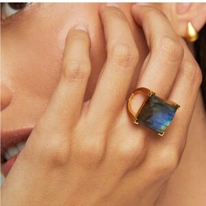 Dean Davidson New in Box  Labradorite Plaza Ring